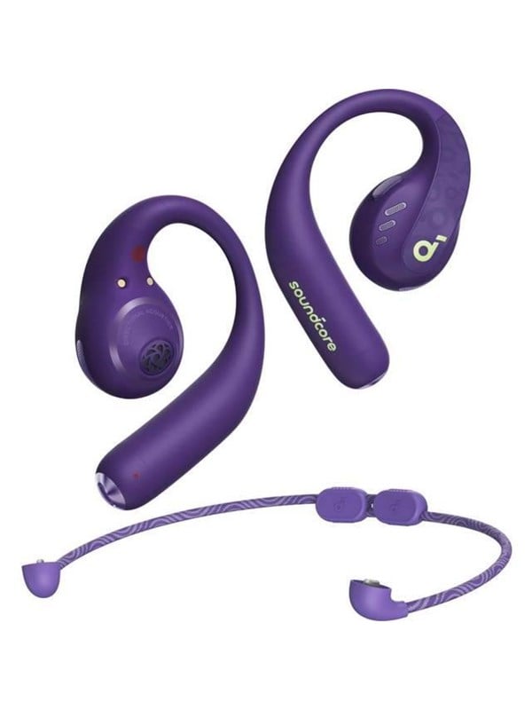 Anker SOUNDCORE AeroFit Pro - Purple Hovedtelefonerheadset2