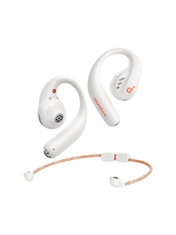 Anker SOUNDCORE AeroFit Pro - White Hovedtelefonerheadset2