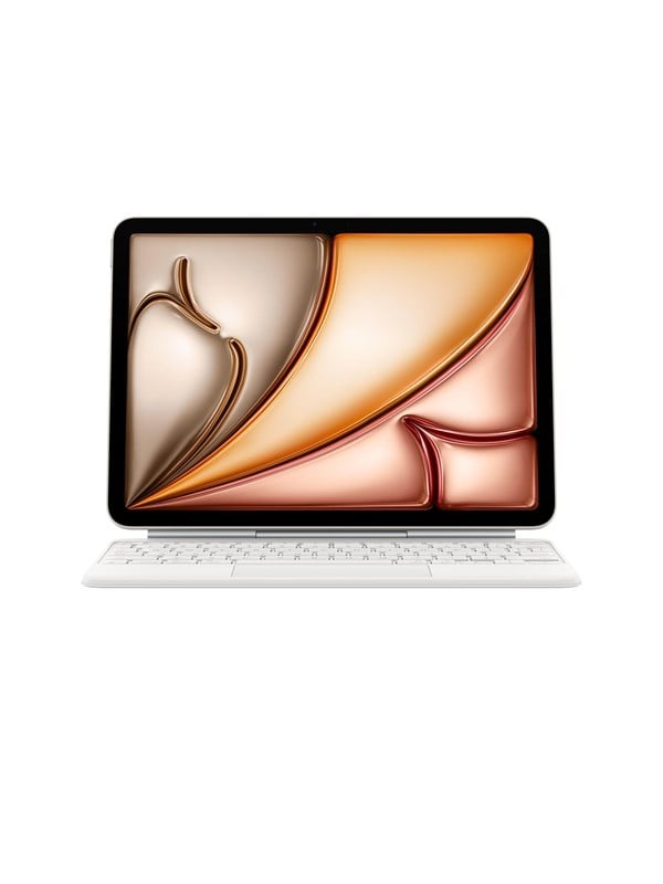 Apple Magic Keyboard for iPad Air M3 11" - White - Tastatur & Folio sæt - Norsk - Hvid Tastatur