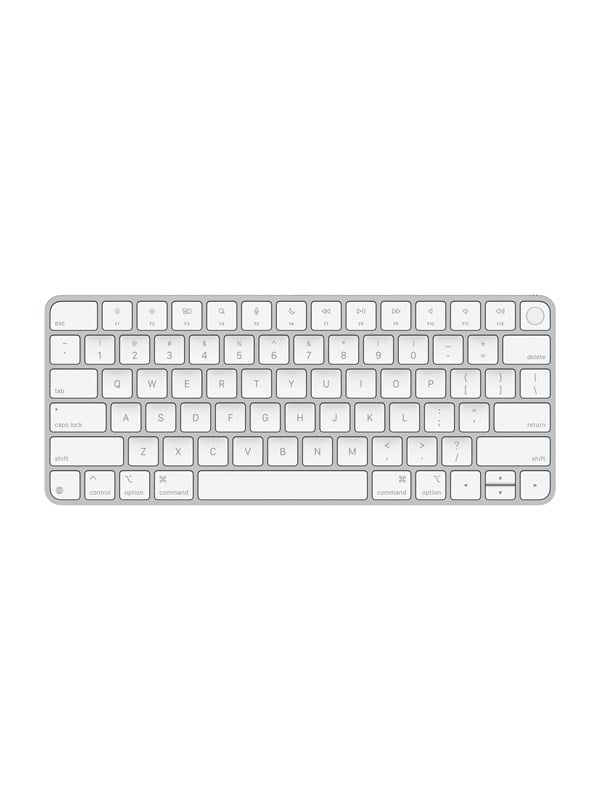 Apple Magic Keyboard with Touch ID - Tastatur - Amerikansk engelsk - Hvid Tastatur