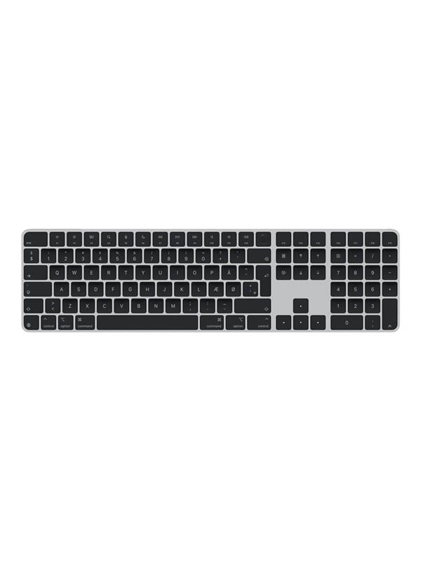 Apple Magic Keyboard with Touch ID and Numeric Keypad - Tastatur - Dansk - Sort Tastatur