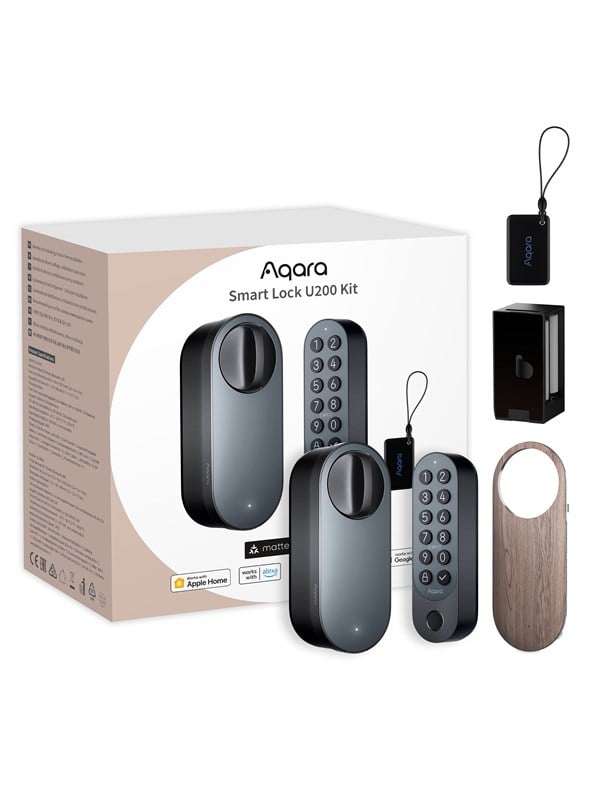 Aqara Smart Lock U200 Kit Black Smart Home