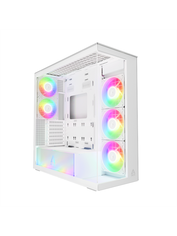 Arctic Xtender (White) - Kabinet - Miditower - Hvid Kabinet