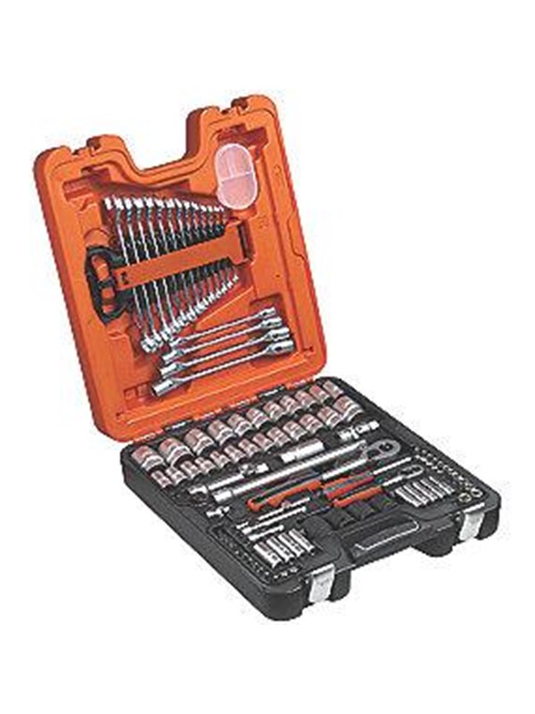 BAHCO S87+7 Topnøglesæt 1/4'' og 1/2'' med 94 dele Bor bits