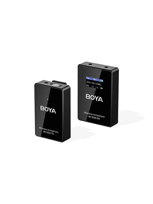 BOYA Wireless UHF Microphone x1 BY-EM5-K1 Mikrofon