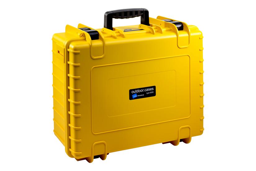 B&W Cases Type 6000 Hård taske Gul IT og elektronik > Foto- og videoudstyr > Kameratilbehør > Kameratasker -og remme
