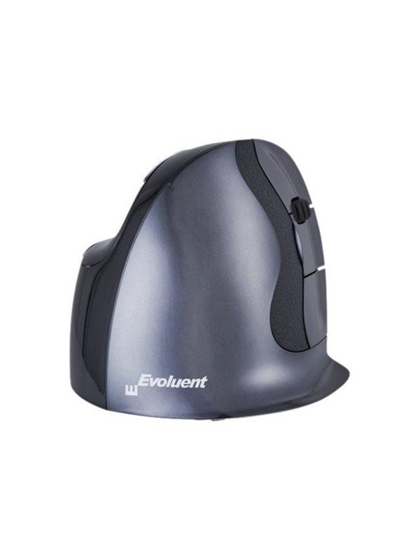 Bakker Elkhuizen Evoluent D Small - mouse - Vertical mouse - 6 knapper - Sort Mus