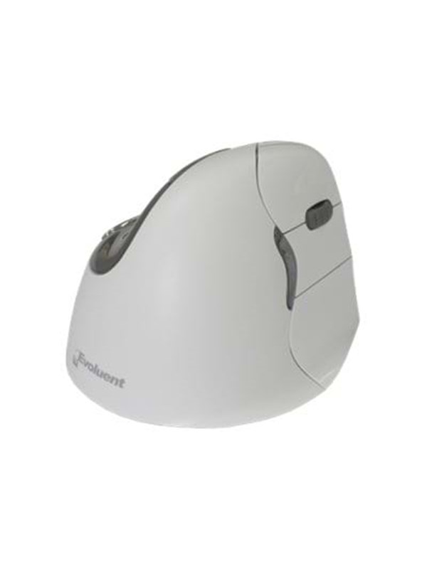 Bakker Elkhuizen Evoluent4 Bluetooth - Ergonomisk mus - Optisk - 6 knapper - Grå Mus