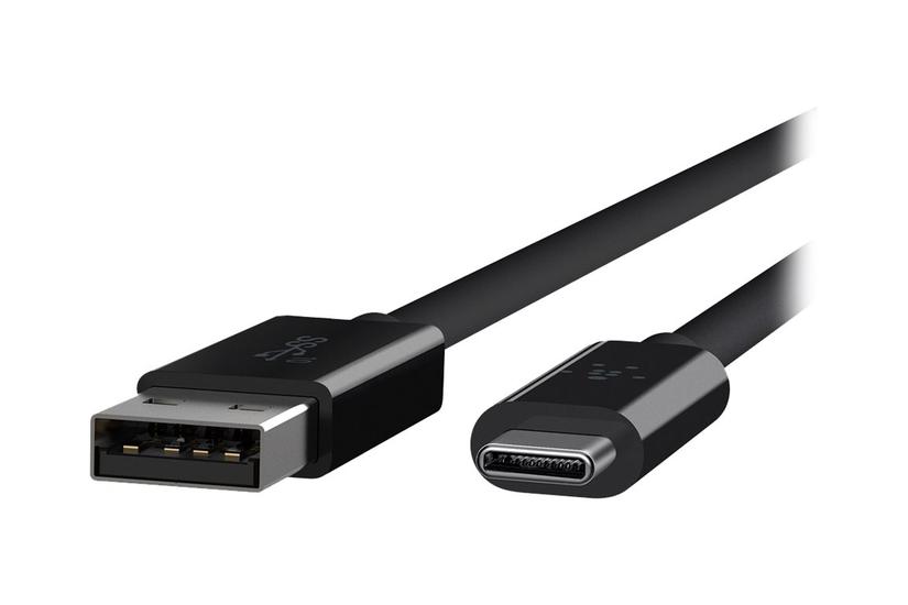 Belkin 3.1 USB-A to USB-C Cable - USB Type-C kabel - USB Type A til 24 pin USB-C - 91.4 cm IT og elektronik > Hardware > Kabler > USB Kabler