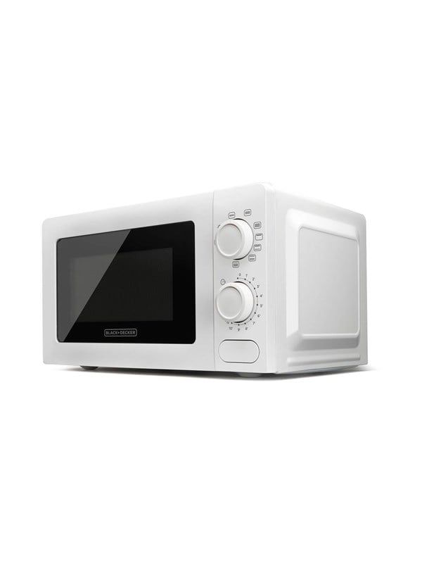 Black & Decker 700W Microwave with Grill White Mikrominiovn