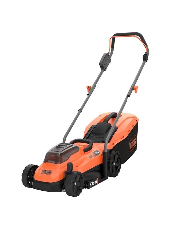 Black & Decker Akkuplæneklipper BCMW3318N 36V 2x18V Plæneklipper 33cm solo Plaeneklipper