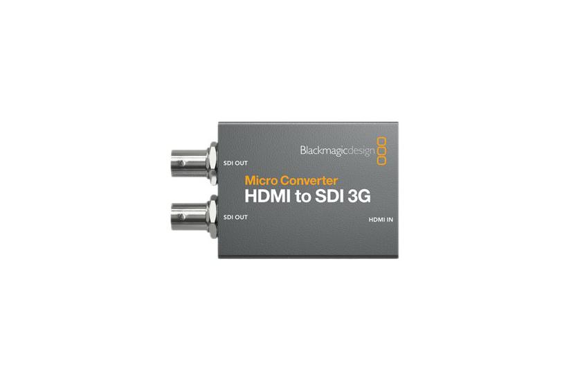 Blackmagic Micro konverter HDMI til SDI 3G HDMI til 3G-SDI/HD-SDI/SDI video og audio konverter IT og elektronik > TV/Hi-Fi > Tilbehør til TV og Hi-Fi > Audio- og videoswitche