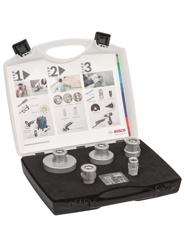 Bosch Diamond DrySpeed-sæt med 5 stk. Bor bits