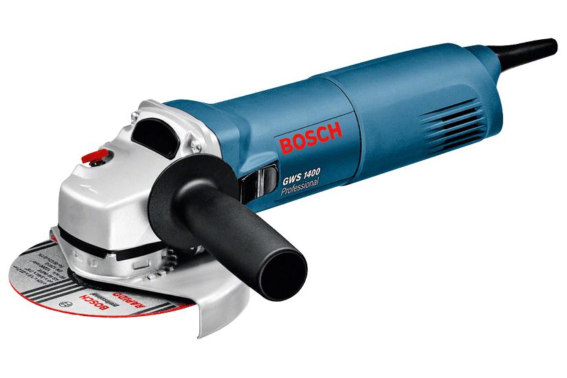 Bosch GWS 1400 Professional - vinkelkværn - 1400 W - 125 mm Hus og have > Værktøj > Elværktøj > Slibemaskine > Vinkelsliber > Bosch vinkelsliber