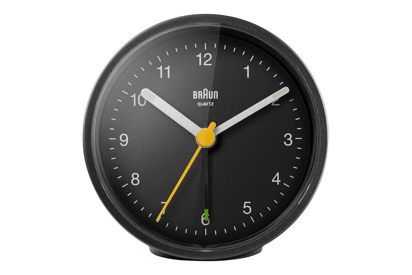 Braun Reflex BC12 - alarmur - rund - kvarts - desktop - sort Hus og have > Hjemmet > Boligindretning > Ure > Vækkeur