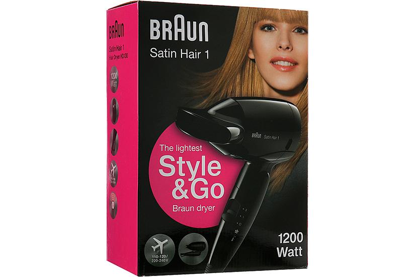 Braun Satin Hair 1 HD 130 Style & Go Livsstil