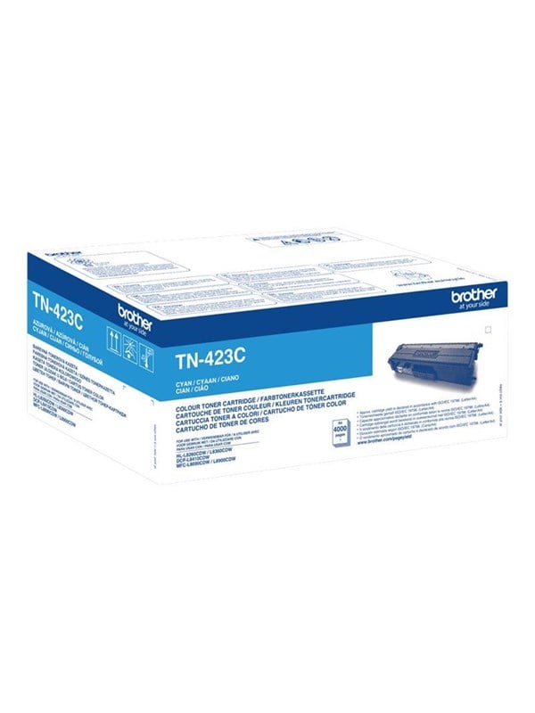 Brother TN 423C / TN423C High Capacity - Lasertoner Cyan Blaek Toner Forbrugsstoffer