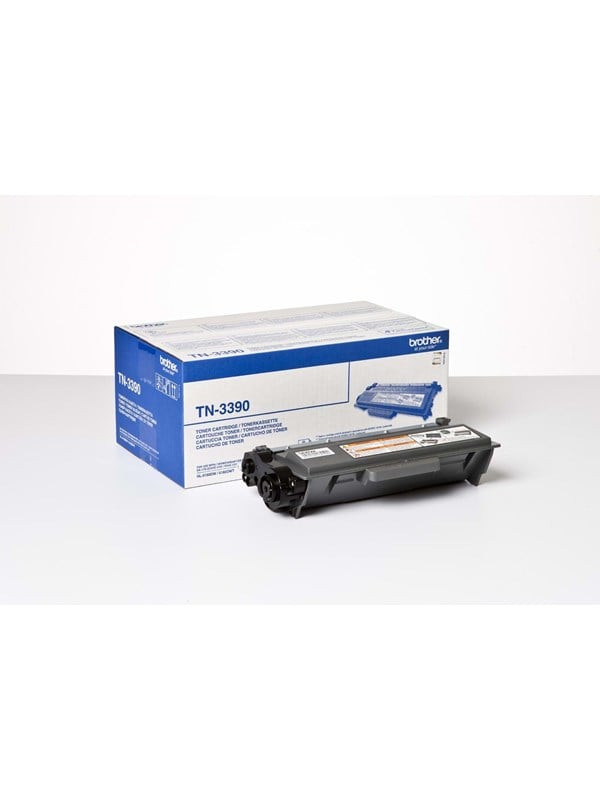 Brother TN3390 - Black Laser Toner - Lasertoner Sort Blaek Toner Forbrugsstoffer