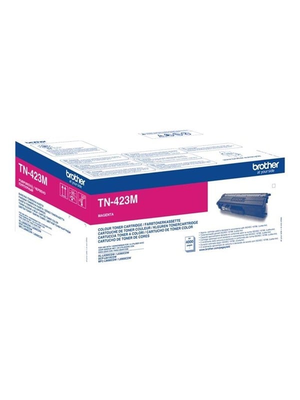Brother TN423M / TN 423M Magenta Toner - Lasertoner Magenta Blaek Toner Forbrugsstoffer