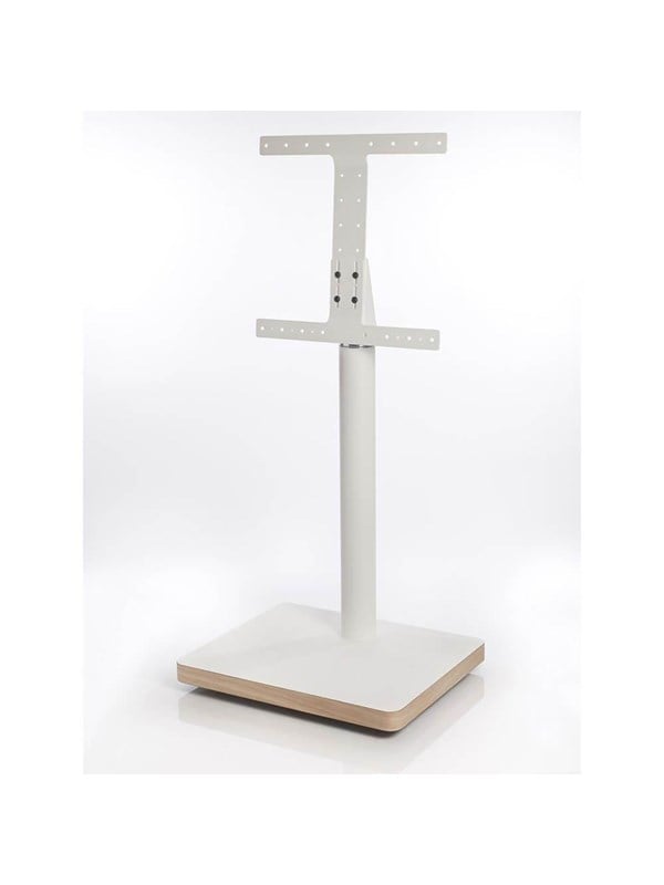 Bülow Stand BS15-2 White/Oak 45 kg 65" 100 x 100 mm Vaegbeslag AV Beslag AV Moebler