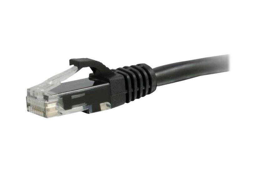 C2G Cat6 Booted Unshielded (UTP) Network Patch Cable - patchkabel - 50 cm - sort IT og elektronik > Netværk > Netværkskabler