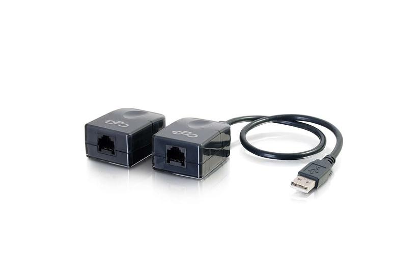 C2G USB 1.1 Over Cat5 Superbooster Extender Kit - USB-forlængerkabel - USB - TAA-kompatibel IT og elektronik > Hardware > Kabler > Adapter