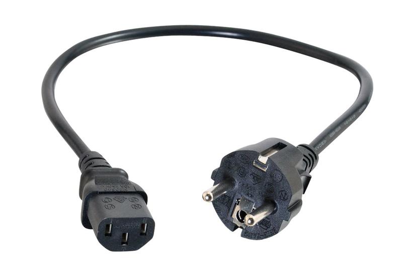 C2G Universal Power Cord - strømkabel - power CEE 7/7 til power IEC 60320 C13 - 2 m IT og elektronik > Hardware > Kabler > Strømkabler