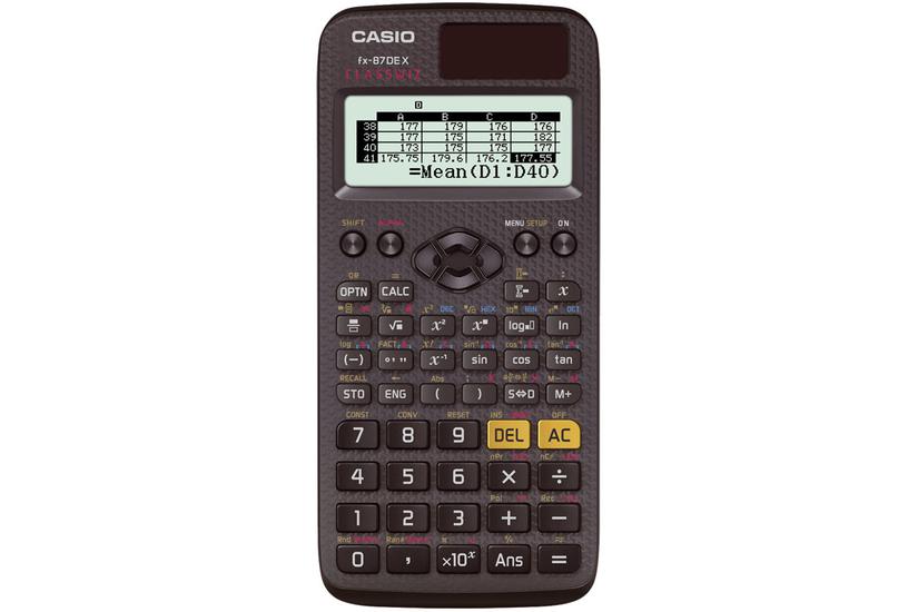 CASIO FX-87DEX Schulrechner Kontor > Kontormaskiner > Regnemaskiner