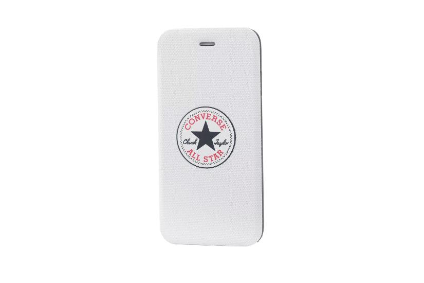 CONVERSE iPhone 6/6s PLUS Booklet Hvid Canvas - flipomslag til mobiltelefon IT og elektronik > Telefoni/GPS > Mobiltilbehør > Mobilcovers