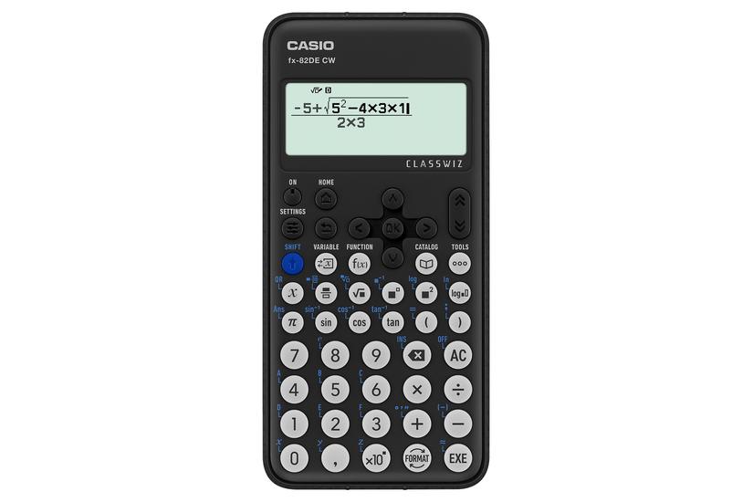 Casio FX-82DE CW regnemaskine Lomme Videnskabelig Sort Kontor > Kontormaskiner > Regnemaskiner