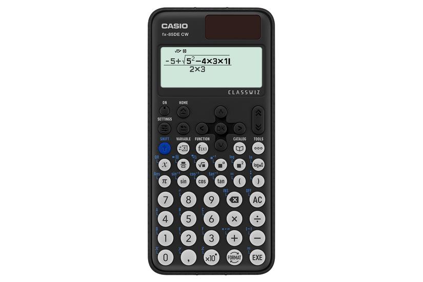 Casio FX-85DE CW regnemaskine Lomme Videnskabelig Sort Kontor > Kontormaskiner > Regnemaskiner