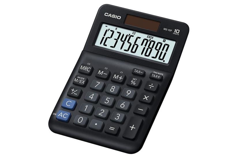 Casio MS-10F regnemaskine Desktop Basis Sort Kontor > Kontormaskiner > Regnemaskiner