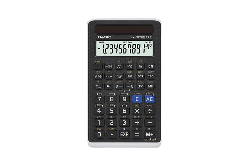 Casio fx-82SOLAR II - videnskabelig regnemaskine Kontor > Kontormaskiner > Regnemaskiner