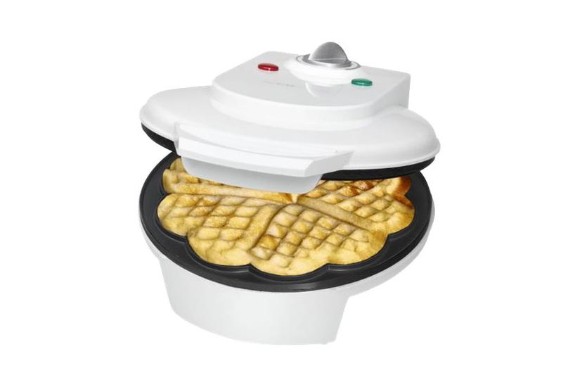 Clatronic WA 3491 - vaffeljern - hvid Husholdning og køkken > Køkkenmaskiner > Brødristere og grille > Vaffeljern