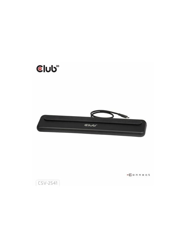 Club 3D - docking station - USB-C - 2 x HDMI DP - 1GbE Dockingstation