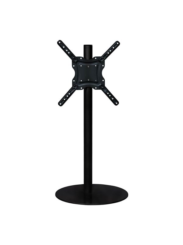 ConnecTech StandView TV Floor Mount with rotatable top. 26"-55". Matte black 25 kg 55" Fra 200 x 200 mm Vaegbeslag AV Beslag AV Moebler