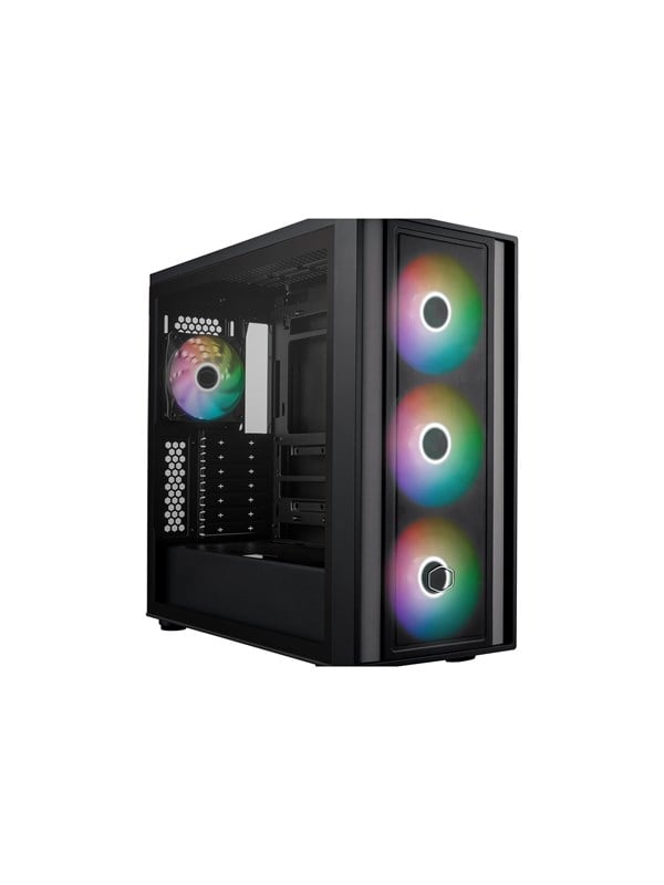 Cooler Master MasterBox 600 - Kabinet - Tower - Sort Kabinet