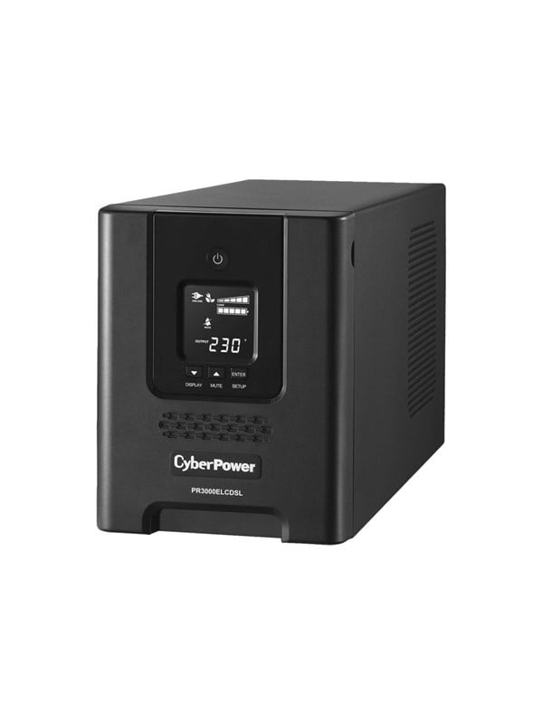 CyberPower Professional Tower Series PR3000ELCDSL - UPS - 2700 Watt - 3000 VA UPS