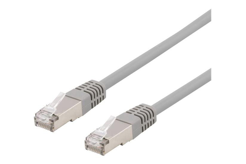 DELTACO Netværkskabel CAT6 (SFTP) - 2 m - Grå IT og elektronik > Netværk > Netværkskabler