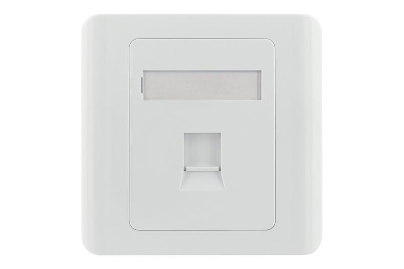 DELTACO VR-226 - stikkontakt Hus og have > El og belysning > Elartikler > Stik og tilbehør > Vægplader