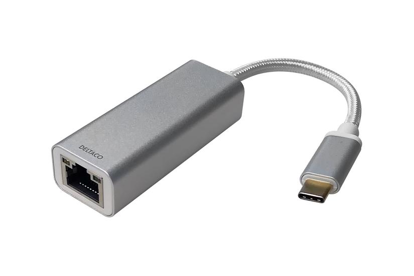 DELTACO - netværksadapter - USB-C 3.1 - 2.5GBase-T x 1 IT og elektronik > Hardware > Controllerkort m.m.