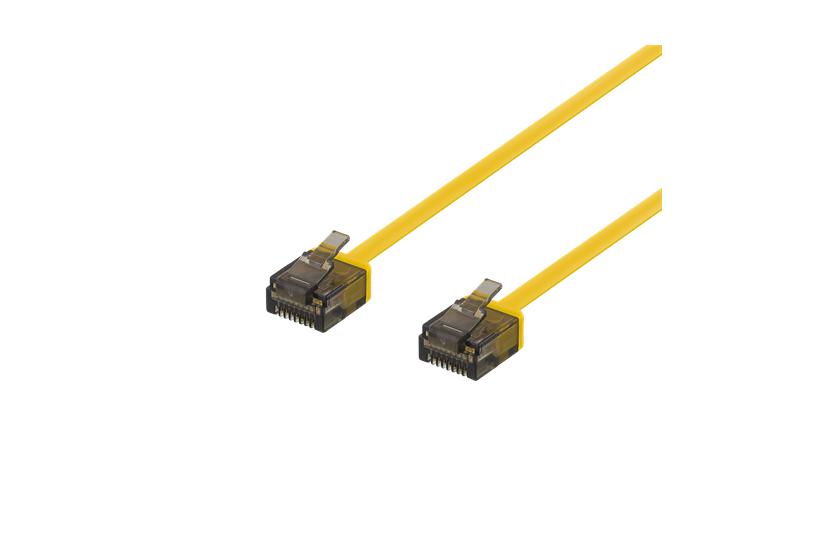 DELTACO patchkabel - 2 m - gul IT og elektronik > Netværk > Netværkskabler