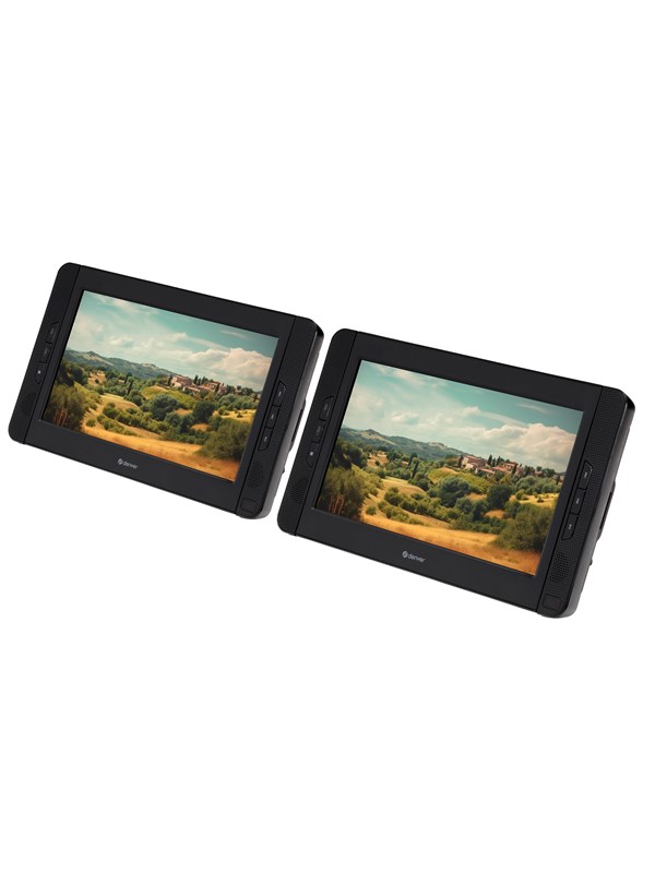 DENVER MTW-1098 - Portable DVD player with 2 x 10" screens Blu Ray DVD afspiller
