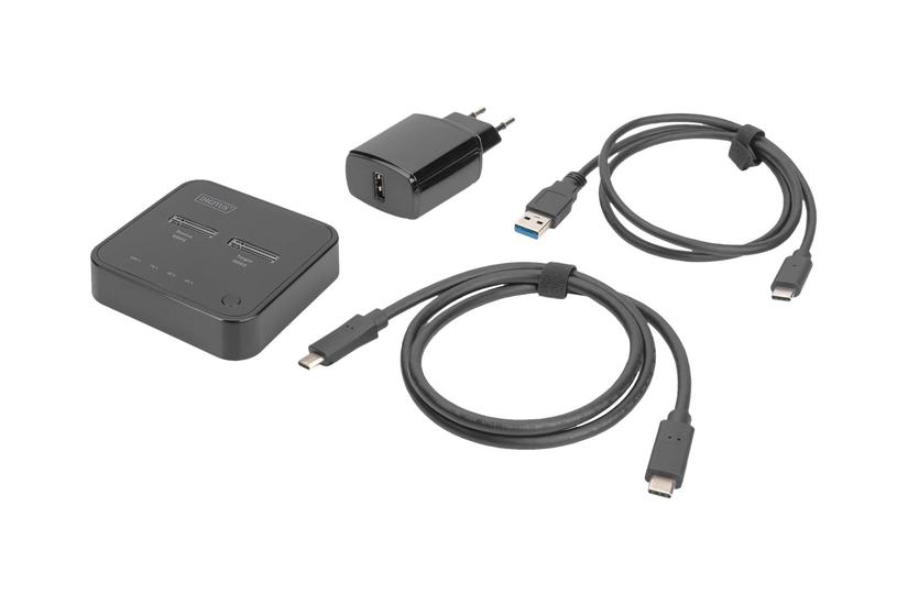 DIGITUS - SSD-dockingstation - M.2 NVMe Card - USB-C 3.2 (Gen 2) PC