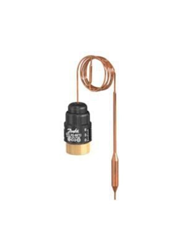 Danfoss termostat 45-60°C DZR Brass Varmeautomatik