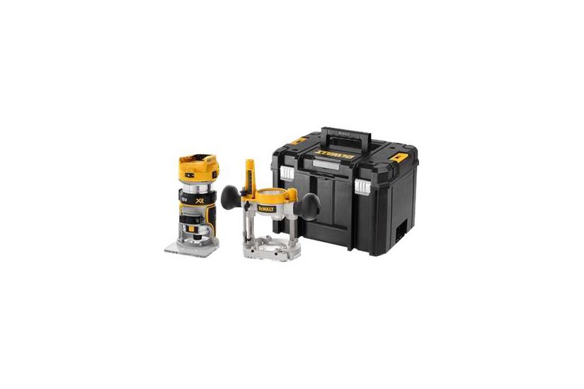 DeWALT DCW604NT-XJ - dyk/fast base-router Hus og have > Værktøj > Elværktøj > Fræser > Overfræsere