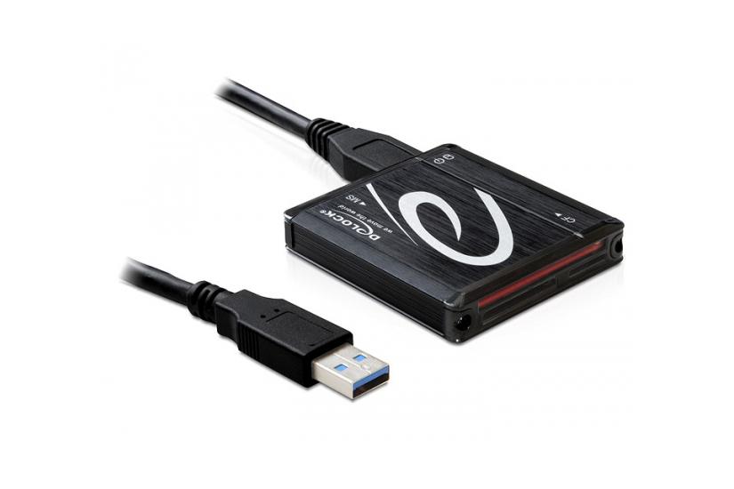 Delock USB 3.0 Card Reader All in 1 - kortlæser - USB 3.0 IT og elektronik > Hardware > Lagring og backup > Flash Hukommelse > Kortlæsere
