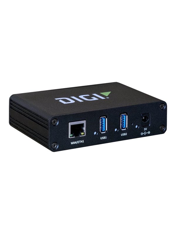 Digi AnywhereUSB 2 Plus USB hub - USB 3.2 - 2 ports - Sort USB hub