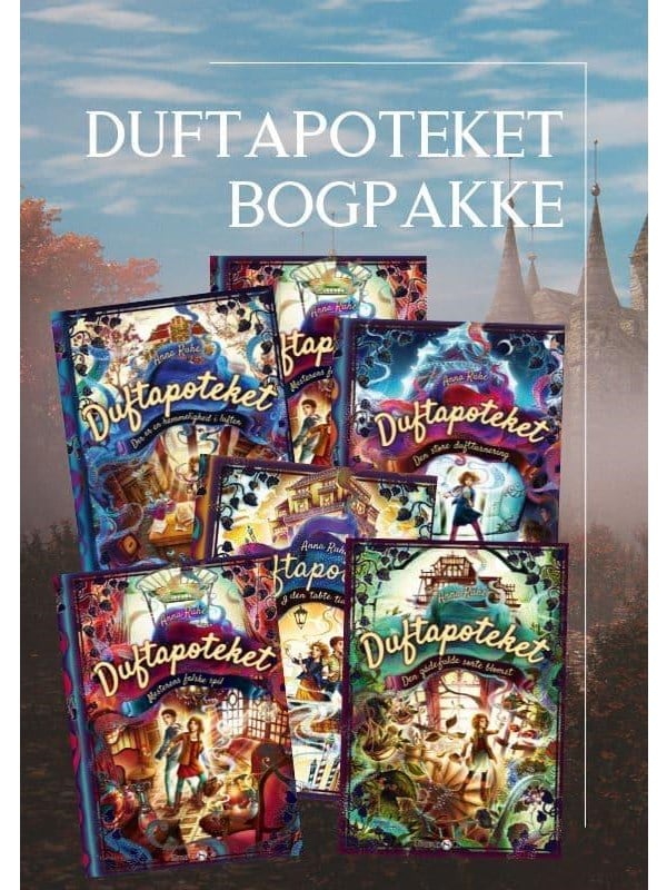 Duftapoteket Bogpakke - Børnebog - paperback Boerneboeger
