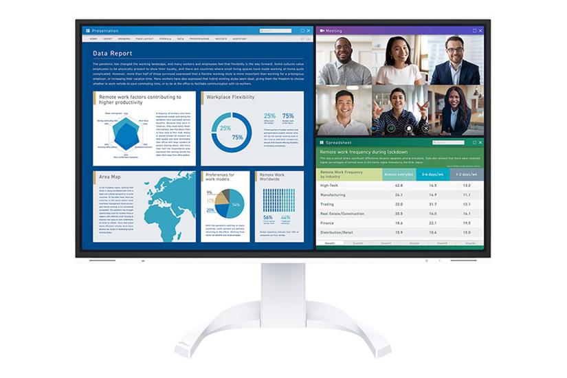 EIZO FlexScan EV2740X skærm - LED baglys - 27" - IPS - 5ms - 4K 3840x2160 IT og elektronik > Hardware > Skærme > Computerskærme